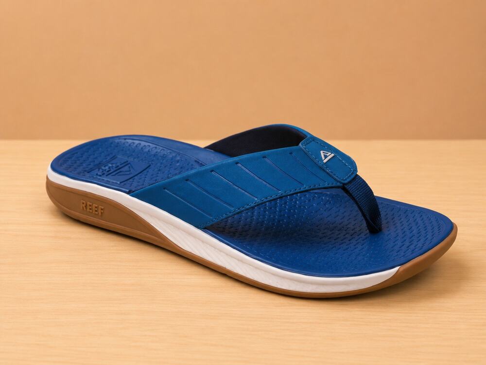 USED REEF Deckhand Men's Water Friendly Flip Flop, Quick Dry, Ocean Depths, 13